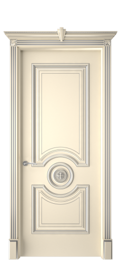 Багет 18 ДГ | Слоновая кость патина серебро