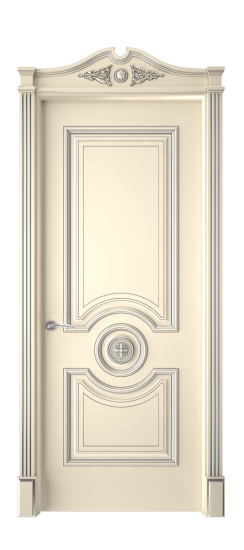 Багет 18 ДГ | Слоновая кость патина серебро