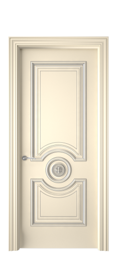 Багет 18 ДГ | Слоновая кость патина серебро