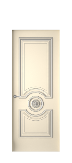 Багет 18 ДГ | Слоновая кость патина серебро