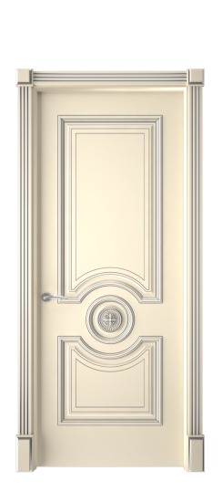 Багет 18 ДГ | Слоновая кость патина серебро