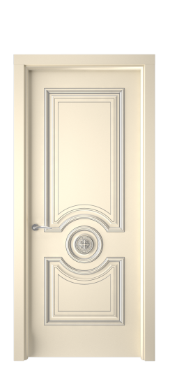 Багет 18 ДГ | Слоновая кость патина серебро