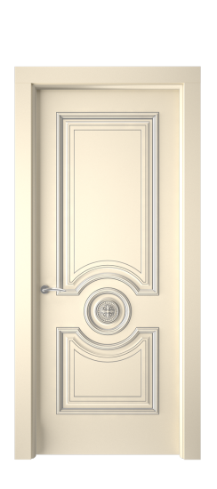 Багет 18 ДГ | Слоновая кость патина серебро