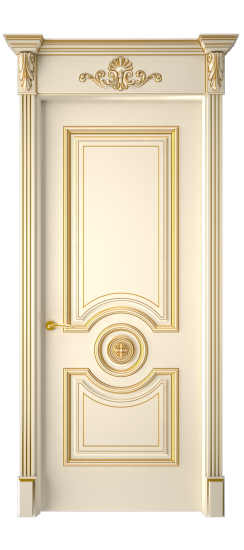 Багет 18 ДГ | Слоновая кость патина золото