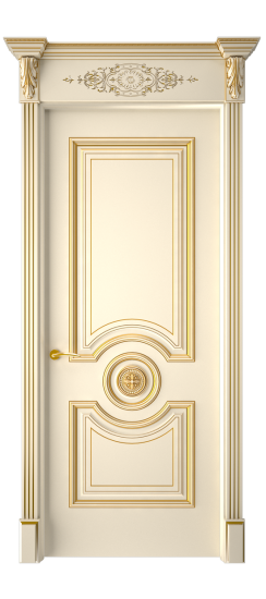 Багет 18 ДГ | Слоновая кость патина золото