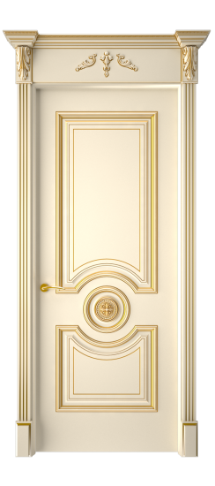 Багет 18 ДГ | Слоновая кость патина золото