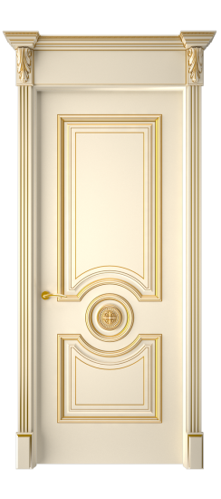 Багет 18 ДГ | Слоновая кость патина золото