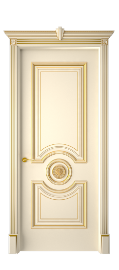 Багет 18 ДГ | Слоновая кость патина золото