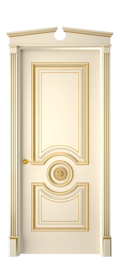 Багет 18 ДГ | Слоновая кость патина золото