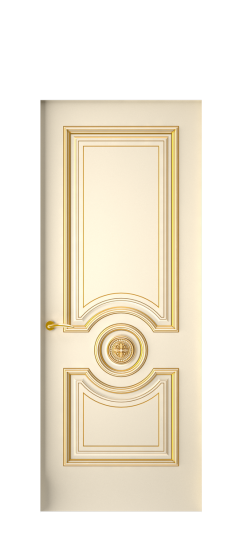 Багет 18 ДГ | Слоновая кость патина золото