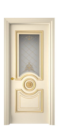 Багет 18 ДО | Слоновая кость патина золото