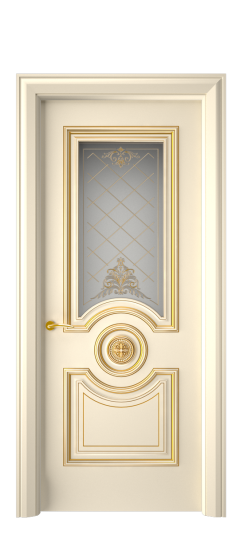 Багет 18 ДО | Слоновая кость патина золото