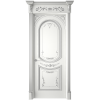 Багет 23 ДГ | Белая эмаль патина серебро