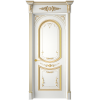 Багет 23 ДГ | Белая эмаль патина золото