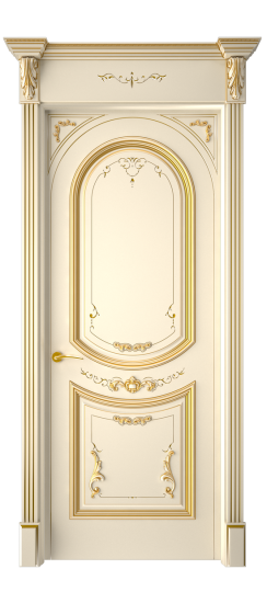 Багет 23 ДГ | Слоновая кость патина золото