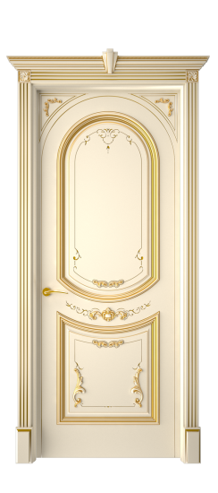 Багет 23 ДГ | Слоновая кость патина золото