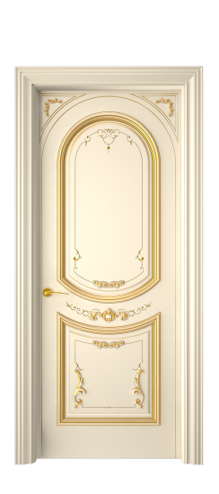 Багет 23 ДГ | Слоновая кость патина золото