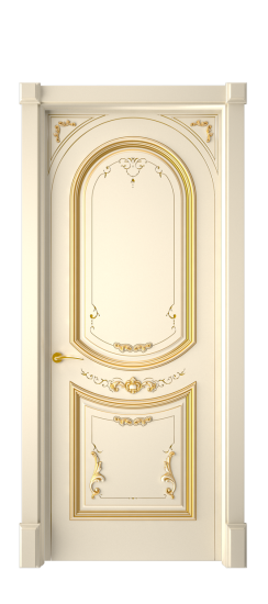 Багет 23 ДГ | Слоновая кость патина золото