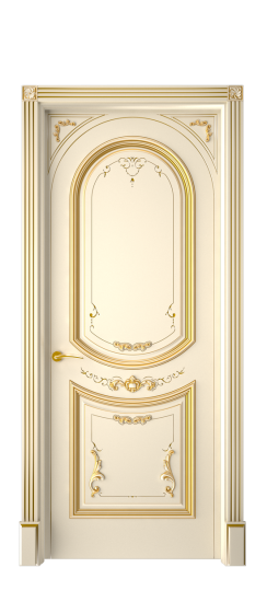 Багет 23 ДГ | Слоновая кость патина золото