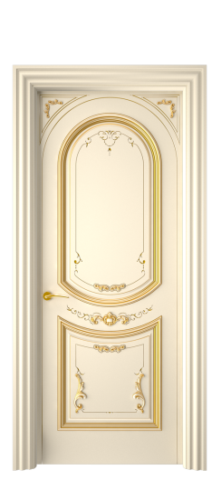 Багет 23 ДГ | Слоновая кость патина золото