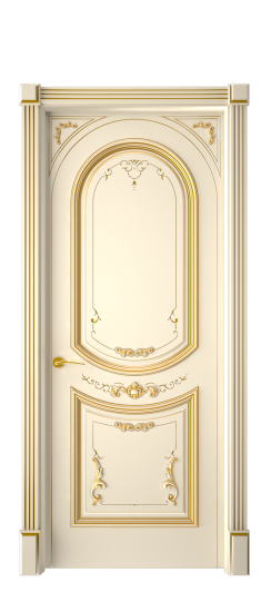 Багет 23 ДГ | Слоновая кость патина золото