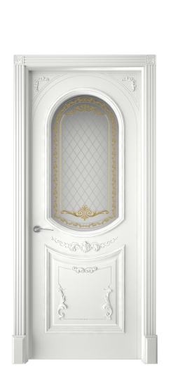 Багет 23 ДО | Белая эмаль