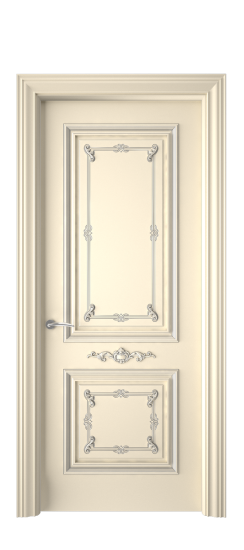 Багет 31 ДГ | Слоновая кость патина серебро