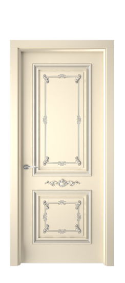 Багет 31 ДГ | Слоновая кость патина серебро