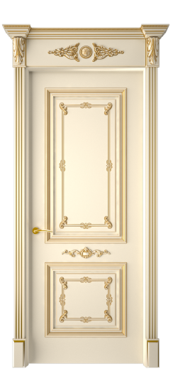 Багет 31 ДГ | Слоновая кость патина золото