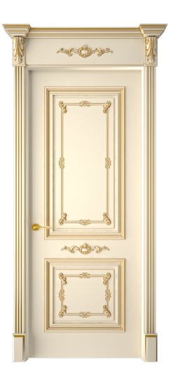 Багет 31 ДГ | Слоновая кость патина золото