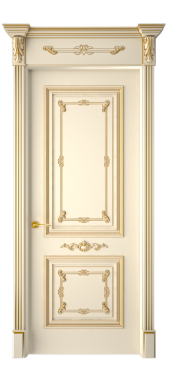 Багет 31 ДГ | Слоновая кость патина золото