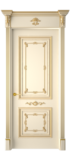 Багет 31 ДГ | Слоновая кость патина золото