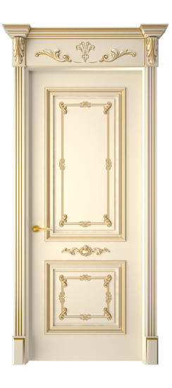 Багет 31 ДГ | Слоновая кость патина золото