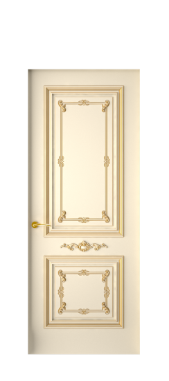 Багет 31 ДГ | Слоновая кость патина золото