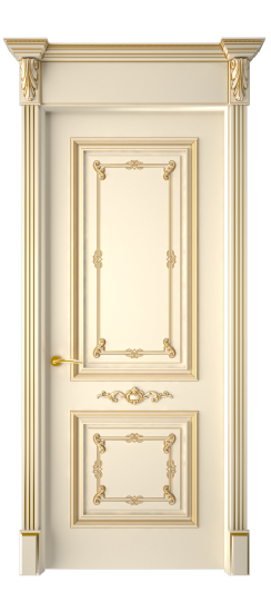 Багет 31 ДГ | Слоновая кость патина золото