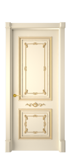 Багет 31 ДГ | Слоновая кость патина золото