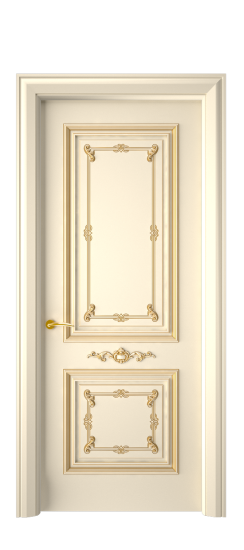 Багет 31 ДГ | Слоновая кость патина золото