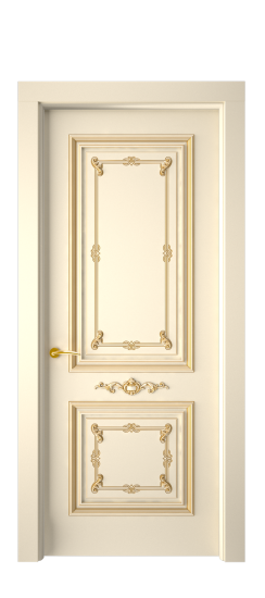 Багет 31 ДГ | Слоновая кость патина золото