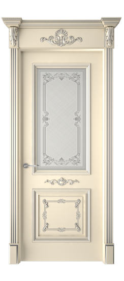 Багет 31 ДО | Слоновая кость патина серебро