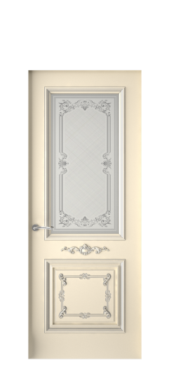 Багет 31 ДО | Слоновая кость патина серебро