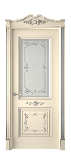 Багет 31 ДО | Слоновая кость патина серебро