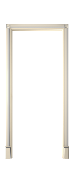 Багет 31 ДО | Слоновая кость патина серебро