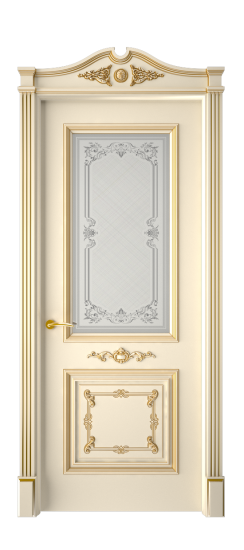 Багет 31 ДО | Слоновая кость патина золото