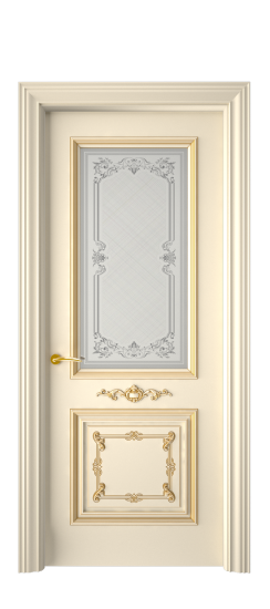 Багет 31 ДО | Слоновая кость патина золото