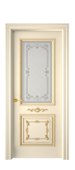 Багет 31 ДО | Слоновая кость патина золото