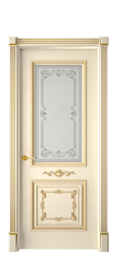 Багет 31 ДО | Слоновая кость патина золото