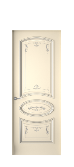 Багет 3 ДГ | Слоновая кость патина серебро