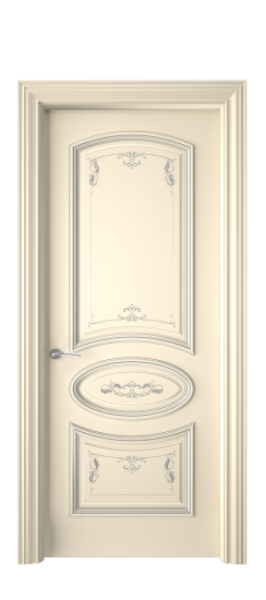 Багет 3 ДГ | Слоновая кость патина серебро