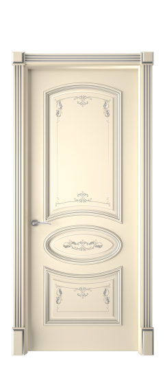 Багет 3 ДГ | Слоновая кость патина серебро