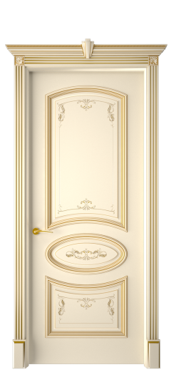 Багет 3 ДГ | Слоновая кость патина золото